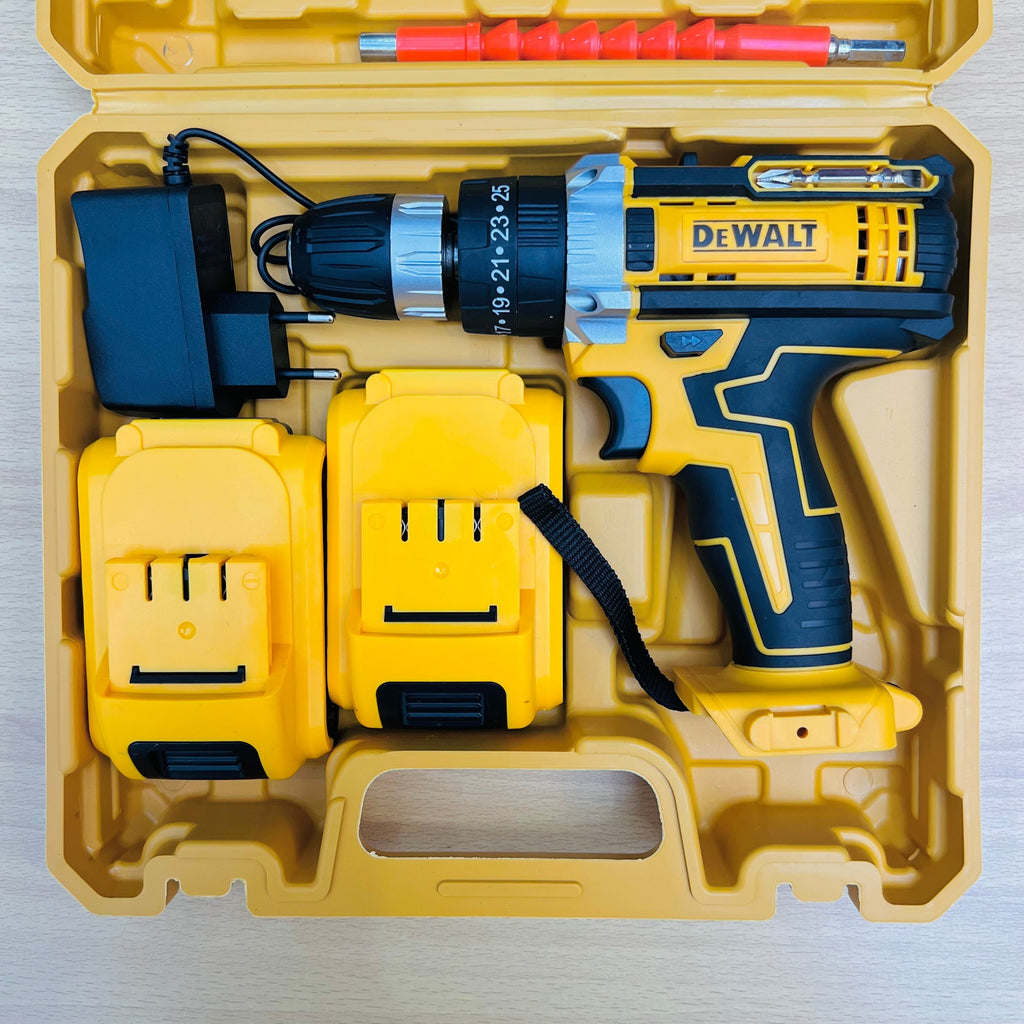 30-Piece Cordless Drill Set – Complete DIY Power Tool Kit