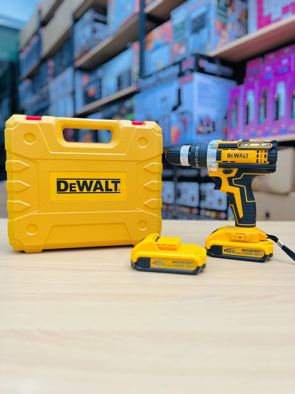 30-Piece Cordless Drill Set – Complete DIY Power Tool Kit