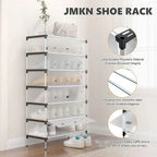 Dustproof Shoe Rack Organizer – 4 to 7 Layer Waterproof Stand for Home