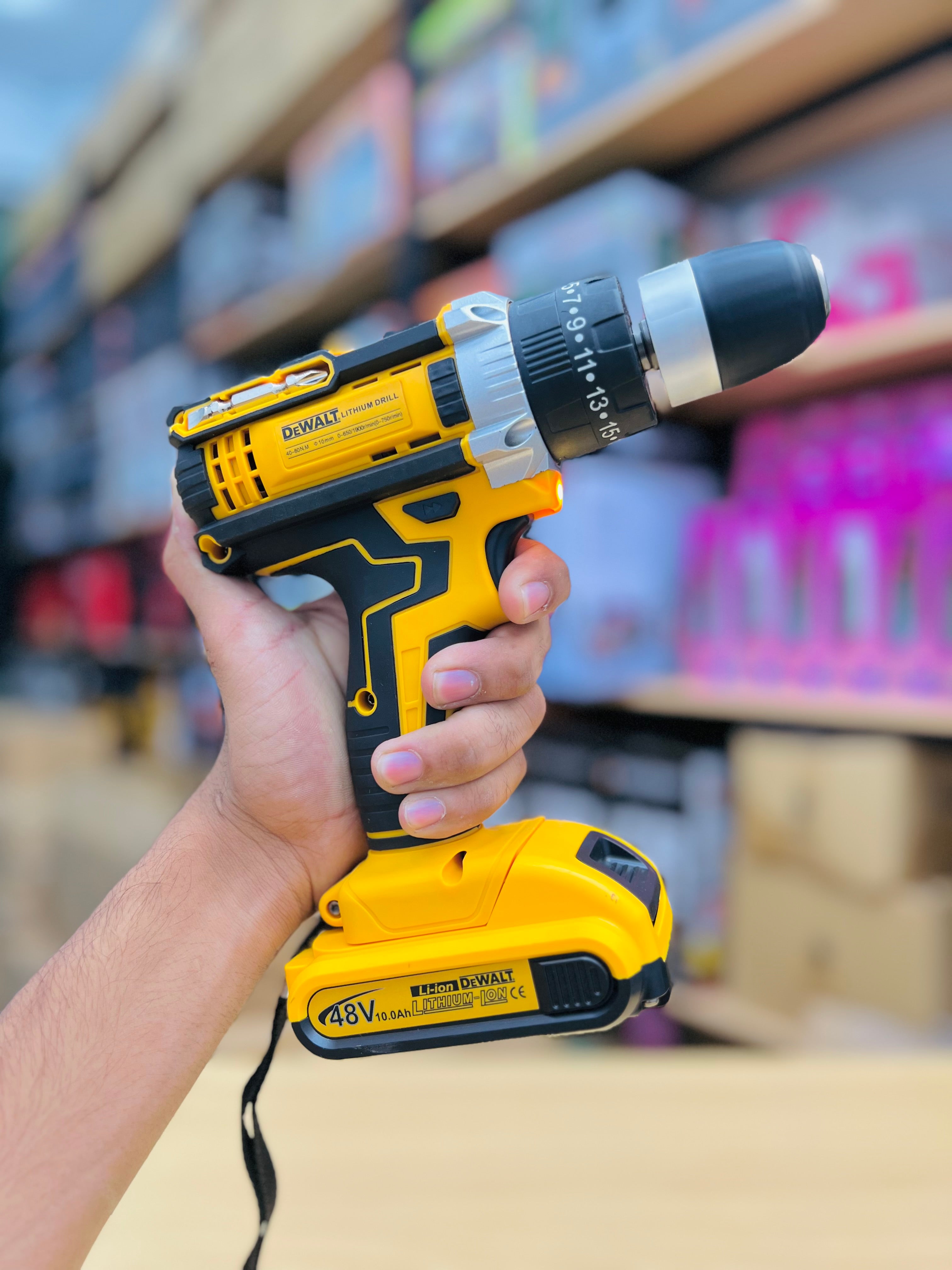 30-Piece Cordless Drill Set – Complete DIY Power Tool Kit