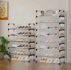 Dustproof Shoe Rack Organizer – 4 to 7 Layer Waterproof Stand for Home